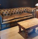 authentieke Chesterfield. Antiek., Maison & Meubles, Canapés | Sofas & Chaises Longues, Utilisé, Enlèvement ou Envoi