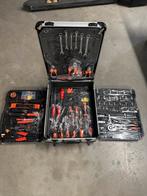 Gereedschapkoffer/trolley - 189 delig - 4 laden vol, Doe-het-zelf en Bouw, Ophalen of Verzenden, Gevuld, Nieuw