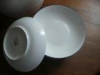 "La Redoute intérieur" 8 assiettes profondes en porcelaine, Maison & Meubles, Uni, Enlèvement ou Envoi, Porcelaine, Neuf