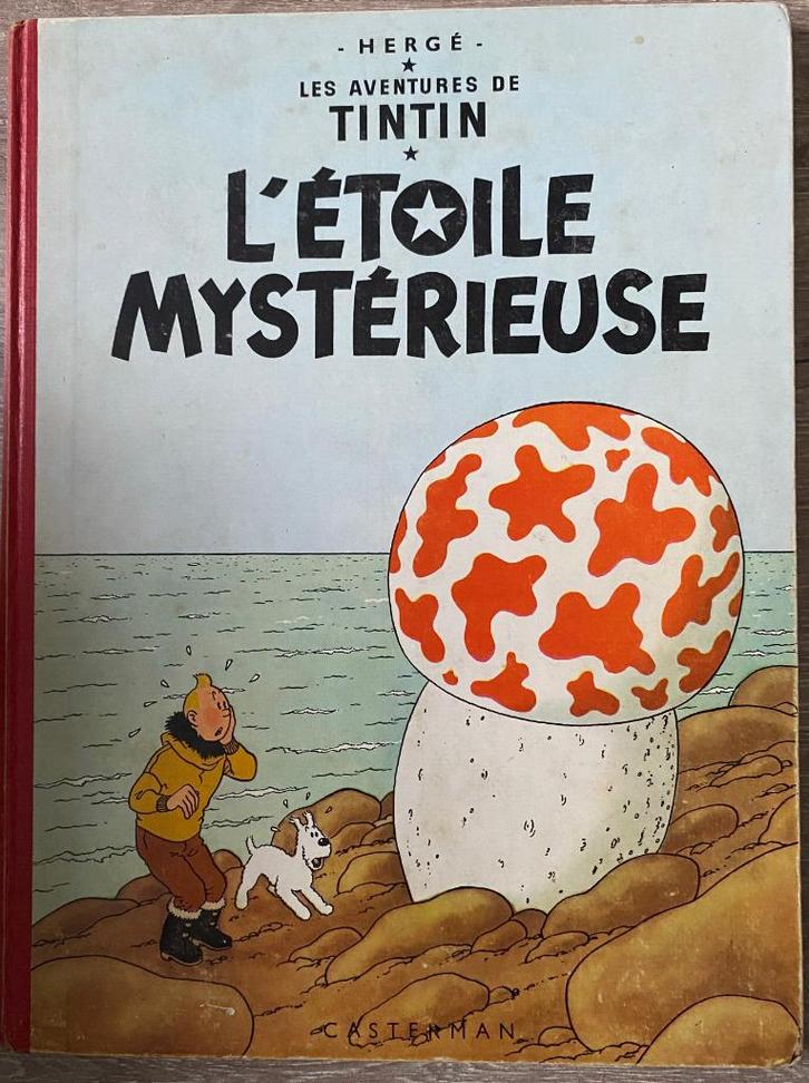 The Mystery Star Bd Kuifje 1958, Boeken, Stripverhalen, Gelezen, Eén stripboek, Ophalen of Verzenden