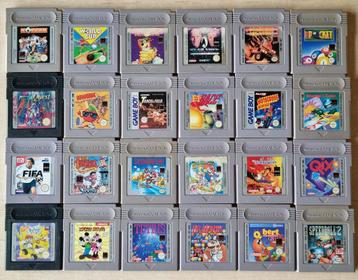 Lot 24 Originele Nintendo Game Boy Games ( Gameboy Spellen ) beschikbaar voor biedingen