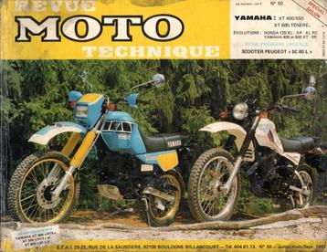 Technische beoordeling van de motorfiets 50 - Yamaha, Honda,