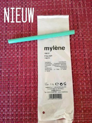 Nieuwe eyeliner merk Mylene kleur Lagune