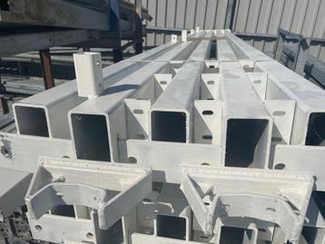 Profilés tubulaires 140x70x5mm | Longueur : 4940 mm, Enlèvement, Utilisé