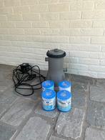 Filterpomp + 4 filtercartridges, Ophalen, Zo goed als nieuw, Filter