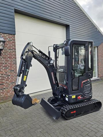 Minigraafmachine Yama S15K - 3 JAAR garantie - 3 bakken beschikbaar voor biedingen