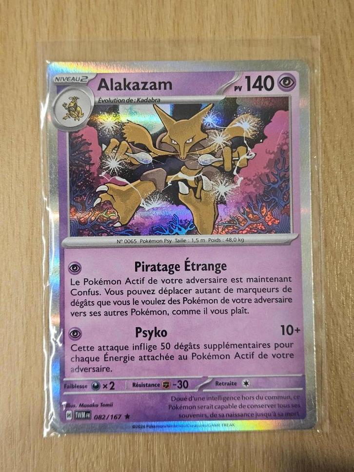Carte Pokémon Alakazam (TWM 082) - NM, Hobby & Loisirs créatifs, Jeux de cartes à collectionner | Pokémon, Comme neuf, Cartes en vrac