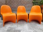 3 Vitra Panton Chair stoelen ( Verner Panton ), Kunststof, Gebruikt, Overige kleuren, Drie