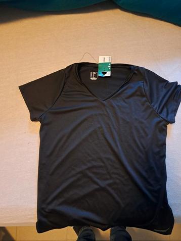 Zwart t-shirt Domyos (Decathlon) maat S
