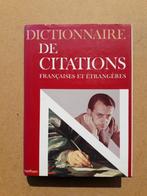 Dictionnaire de citations françaises et étrangèress, Livres, Ne s'applique pas, Utilisé, Enlèvement ou Envoi, Nathan