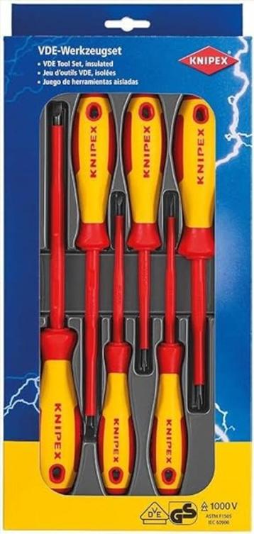 KNIPEX  schroevendraaierset SNELLE GRATIS LEVERING beschikbaar voor biedingen