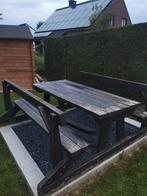 Banc de jardin, Tuin en Terras, Picknicktafels, Ophalen, Gebruikt, Hout