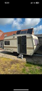Opgefriste caravan 4 personen, Caravans en Kamperen, Particulier, Koelkast