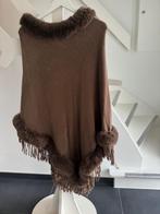 poncho Ibiza marron chic, taille 1 avec étiquette de prix, Enlèvement ou Envoi, Neuf, Brun