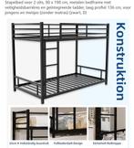 Lit superposé gris, Maison & Meubles, Chambre à coucher | Lits superposés & Lits mezzanines, Enlèvement, Lits superposés