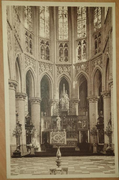Lier - Koor der hoofdkerk (Kollegiale Kerk - St. Gummarus), Verzamelen, Postkaarten | België, Ongelopen, Antwerpen, 1940 tot 1960