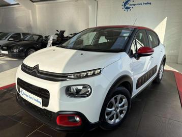 Citroën C3 SHINE 83Ch Euro6 Distrib ok APPLE CARPLAY GAR 12, Autos, Achat, Entreprise, Boîte manuelle, Noir