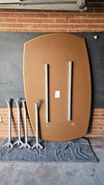 Table design blanche Twinform (table de conférence/bureau), Autres lieux, Enlèvement, Utilisé, Bureau