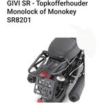 GIVI SR - Topkofferhouder Monolock of Monokey SR8201 voor Mo, Motoren, Accessoires | Koffers en Tassen, Zo goed als nieuw