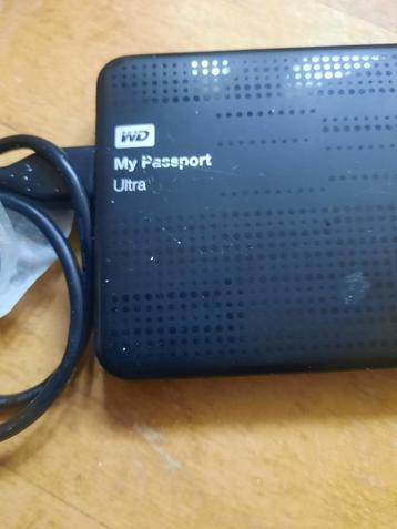WD Passport Ultra USB 1TB 3.0-harde schijf beschikbaar voor biedingen