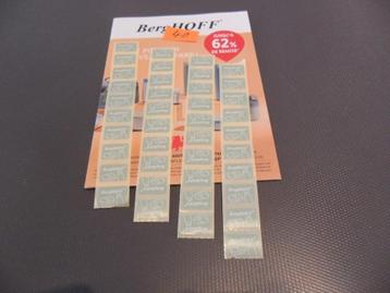 40 Delhaize Berg Hoff-postzegels beschikbaar voor biedingen