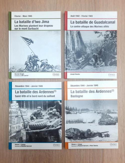 4 livres d'histoire Éditions Ospray, Livres, Guerre & Militaire, Neuf, Général, Deuxième Guerre mondiale, Enlèvement ou Envoi