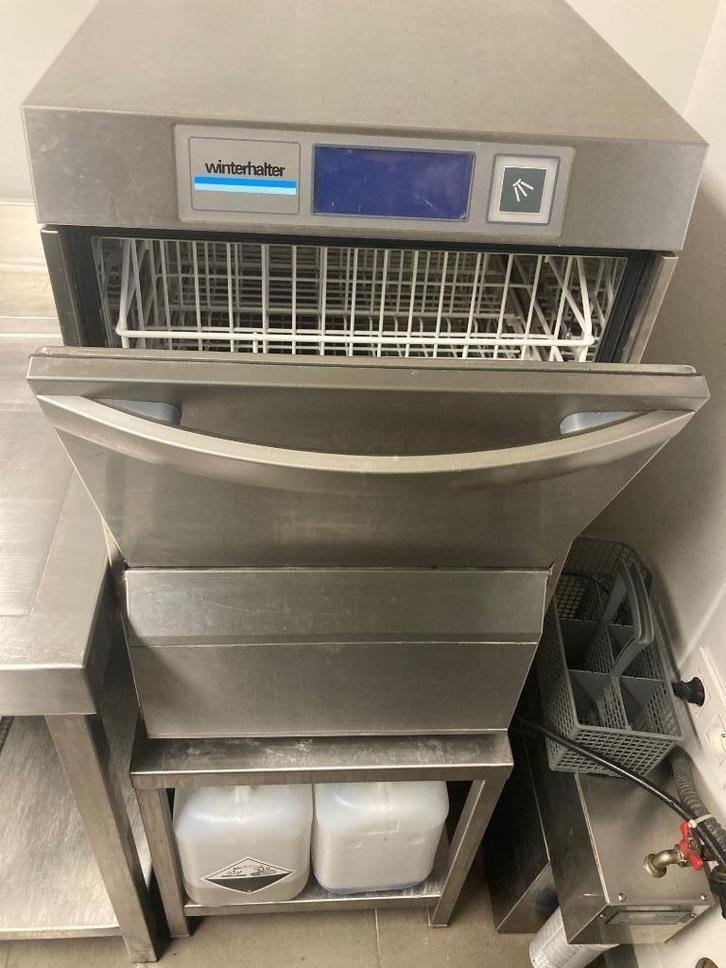 Winterhalter wasmachine glazen + tasssen + bestek, Zakelijke goederen, Horeca | Keukenapparatuur, Wassen en Drogen, Gebruikt, Ophalen