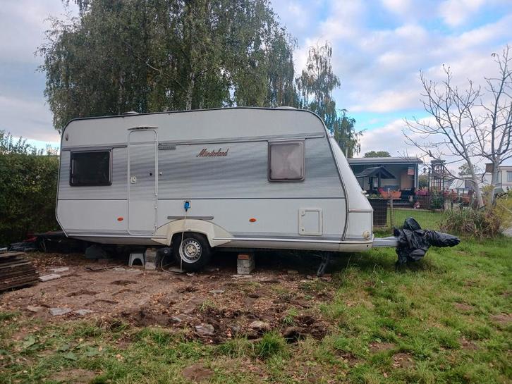 LMC Munsterland, Caravans en Kamperen, Caravans, Rondzit, Mover, Ophalen