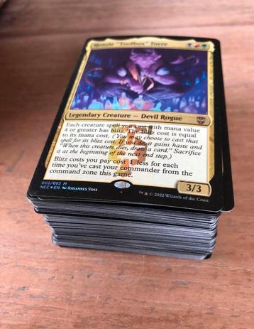 Magic the gathering deck red black green beschikbaar voor biedingen