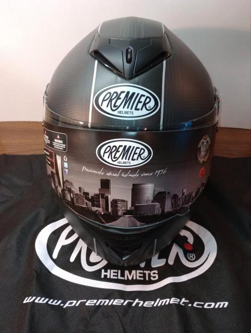 Full carbon Premier Motorhelm, nieuw!, Motoren, Kleding | Motorhelmen, Ophalen of Verzenden
