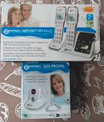 Senioren draadloze telefoon met sos knop, Ophalen