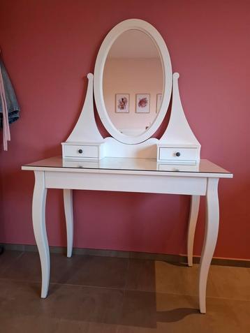 Make up tafel Ikea met spiegel, Enlèvement, Utilisé