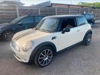 Mini cooper 1.6 benzine, Stof, Zwart, Wit, Handgeschakeld