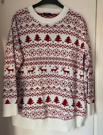 KIABI wintertrui van hertenspar T. XL- EUR 46-48/IT 50-52 beschikbaar voor biedingen