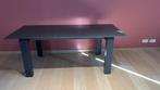 Eettafel, Huis en Inrichting, Tafels | Eettafels, Ophalen, Gebruikt, 100 tot 150 cm, Glas