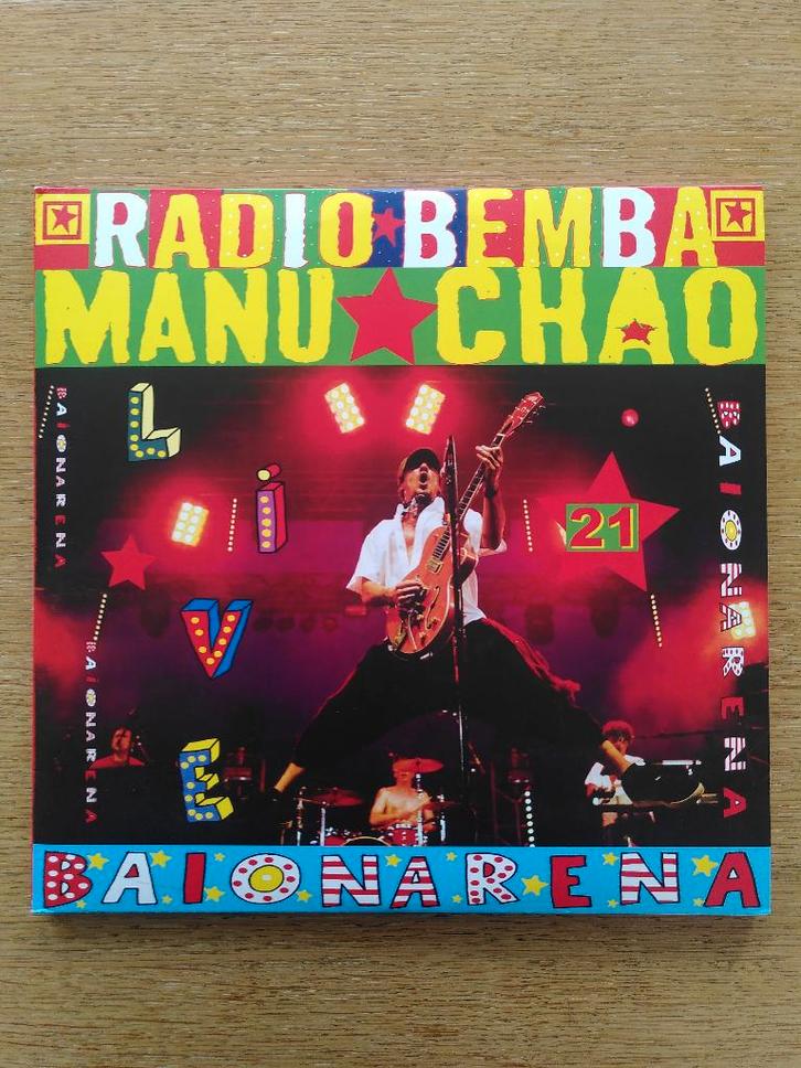 5 LP's Manu Chao, Cd's en Dvd's, Vinyl | Overige Vinyl, Gebruikt, Verzenden