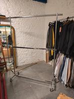 Portants pliables professionnels pour vêtements, Enlèvement, Avec roues, Utilisé