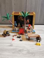 Playmobil 4432 piraten schatkist koffer, Complete set, Ophalen of Verzenden, Zo goed als nieuw