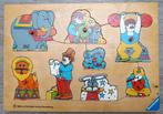 Vintage/1980/Ravensburger/Houten puzzel/8 stukjes, Ophalen of Verzenden, Gebruikt