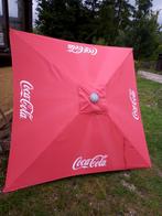 Parasol coca cola, Tuin en Terras, Ophalen, Zo goed als nieuw