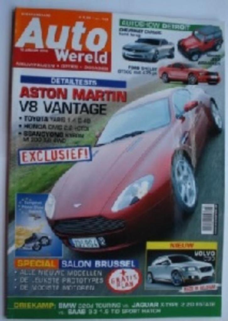 AutoWereld 162 Aston Martin V8 Vantage Ford F150 Jaguar X-Ty, Boeken, Auto's | Folders en Tijdschriften, Gelezen, Algemeen, Verzenden