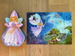 Puzzle Djeco 36 pièces « La fée et la licorne », Enlèvement ou Envoi, 10 à 50 pièces, Utilisé, 2 à 4 ans