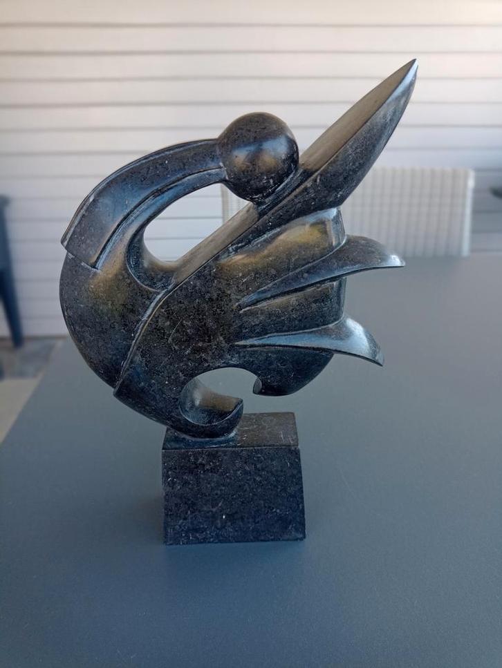 Handgemaakt kunstwerk in arduin verzoet, Antiek en Kunst, Kunst | Designobjecten, Ophalen