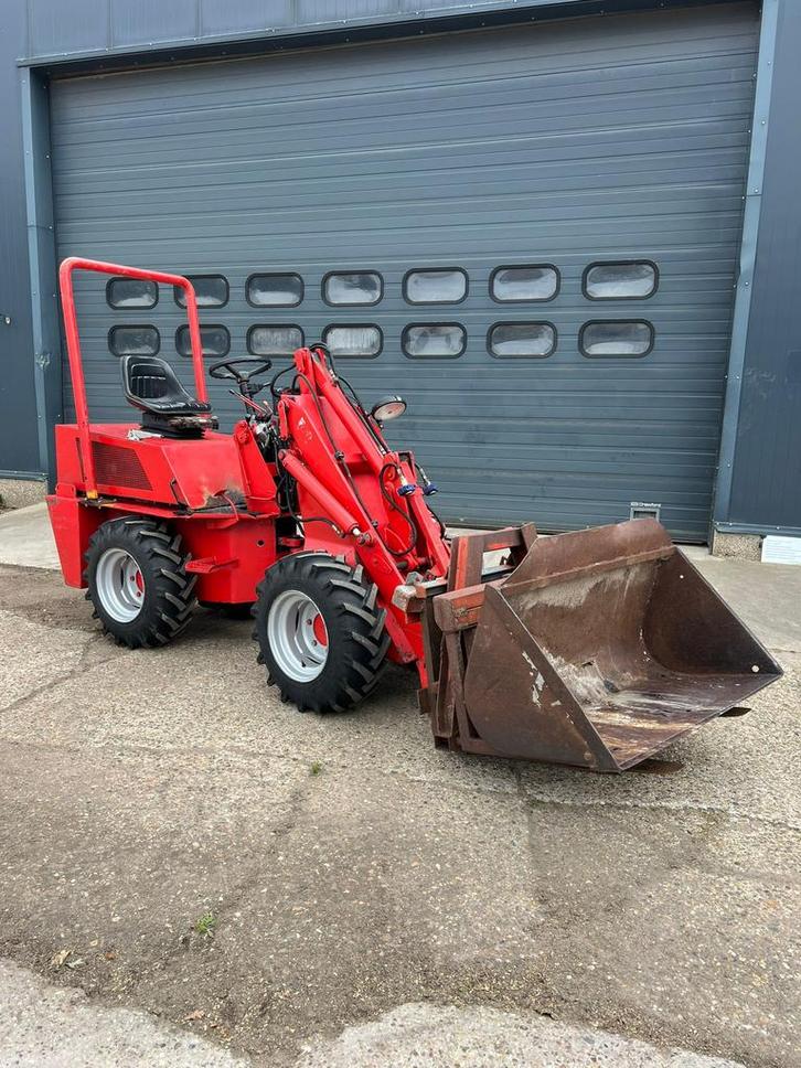 Weidemann 917 kniklader, Zakelijke goederen, Machines en Bouw | Kranen en Graafmachines, Wiellader of Shovel, Ophalen