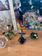 Kristalen miniatuur beeldjes gekleurd en doorzichtig, Enlèvement, Comme neuf