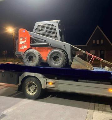 !!!gezocht!!!Bobcat,schranklader,minigraver, Enlèvement