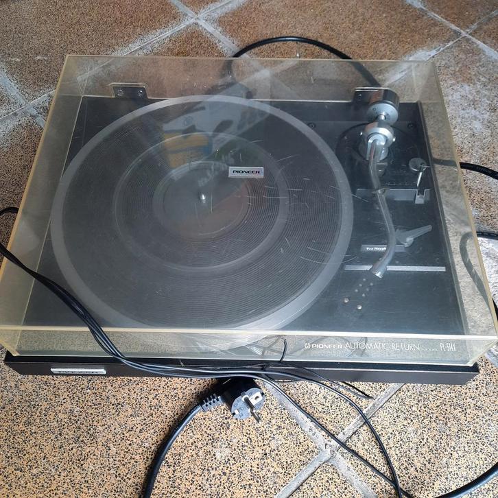 Platenspeler Pioneer ( PL-514X ) . Werkt en met naald !, Audio, Tv en Foto, Platenspelers, Zo goed als nieuw, Platenspeler, Pioneer