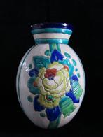 Boch Keramis: vase craquelé époque Catteau, 1938!, Antiquités & Art, Antiquités | Céramique & Poterie, Enlèvement