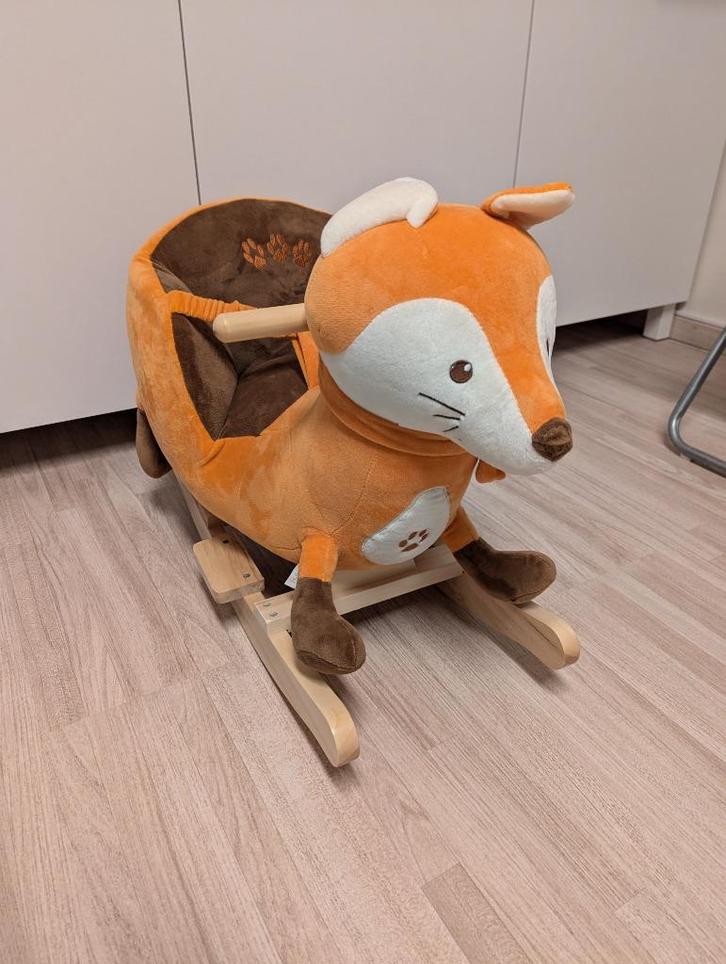 NIEUW - hobbelpaard vosje, Kinderen en Baby's, Speelgoed | Hobbelfiguren, Nieuw, Ophalen