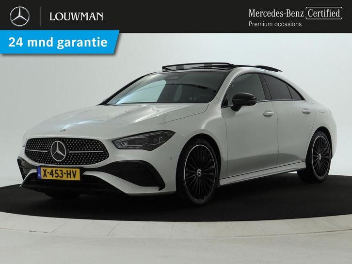 Mercedes-Benz CLA 180 AMG Line Panoramadak | Memory stoelen, Auto's, Mercedes-Benz, CLA, Dodehoekdetectie, Elektrische stoelverstelling